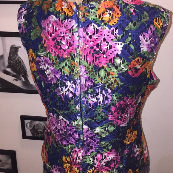 Worthington Sleeveless Flower Dress 🌸 - Picture 3 of 5